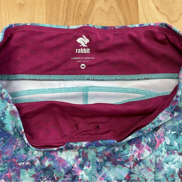 Run in Rabbit Speed Running Tight Leggings Pants Women's Medium - Picture 3 of 5